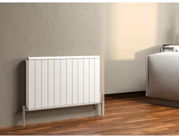 Дизайнерский радиатор LOJIMAX коллекция LOVA LINE 600x967 мм, Белый 