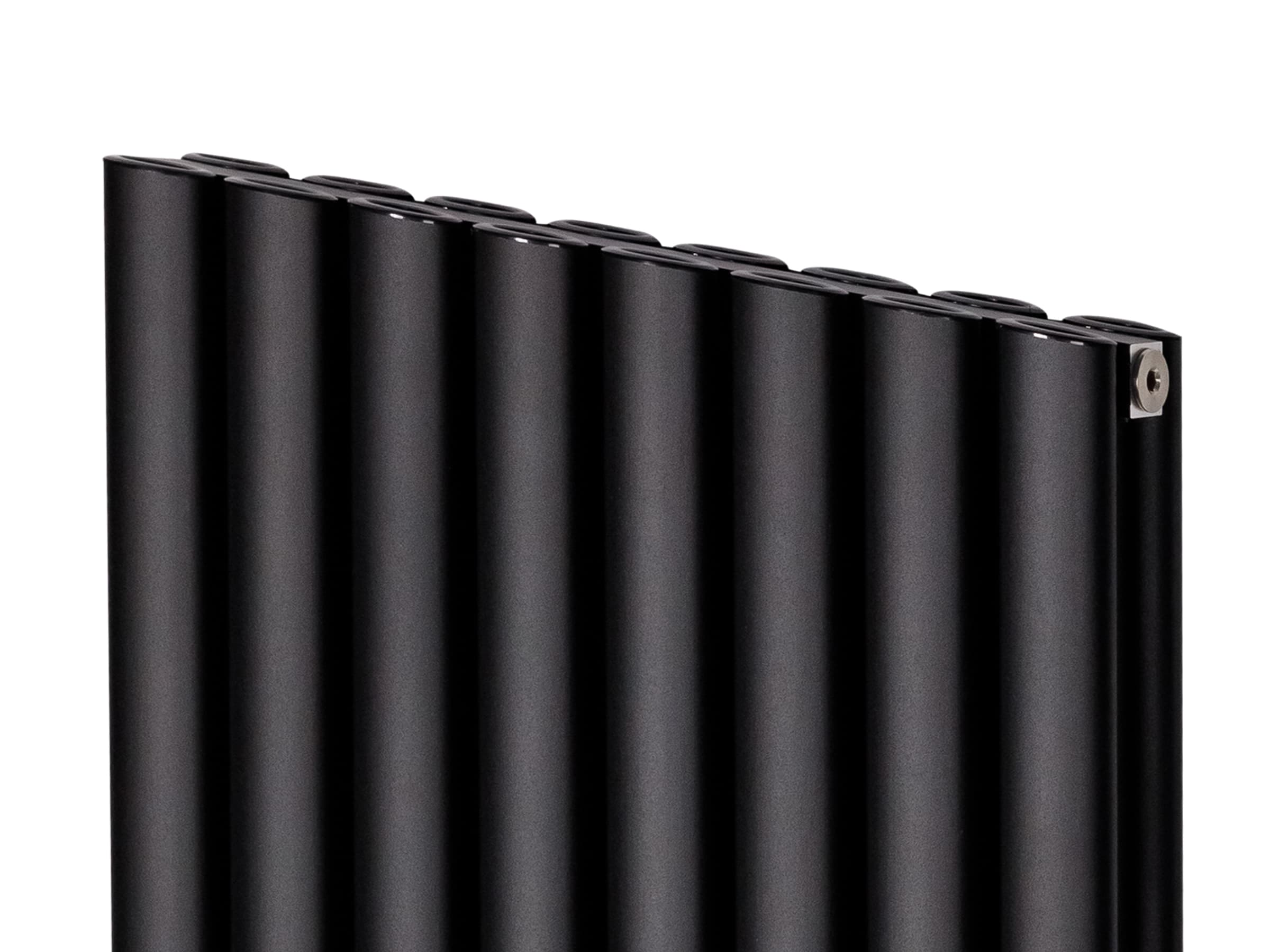 Calorifer decorativ LOJIMAX, colectie BELLA DOUBLE 300 mm. 286 mm. negru mat