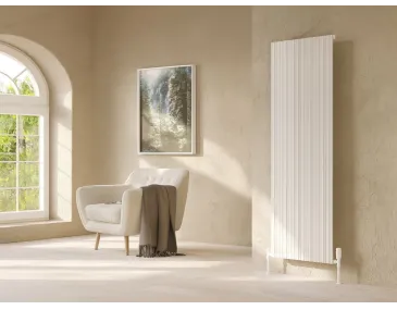 Calorifer decorativ LOJIMAX colecția BAMBOO 1800x359 mm, Alb
