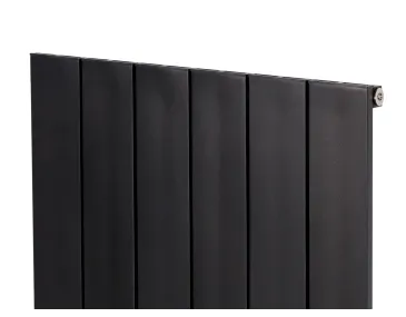 Calorifer decorativ LOJIMAX, colectie KALSEDON 200 mm. 280 mm. negru mat