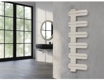 Uscător de prosoape de design LOJIMAX colecția LINEA 1220x500 mm, Lemon