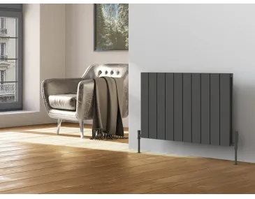 Calorifer decorativ  LOJIMAX colecția KALSEDON DOUBLE 500x1515 mm, Antracit