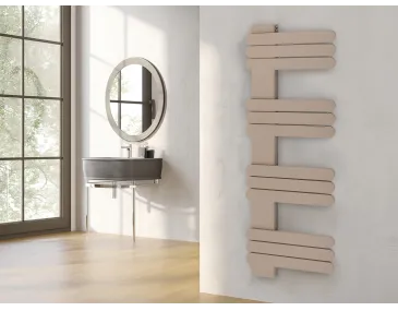 Uscător de prosoape de design LOJIMAX colecția NUMMO 1120x500 mm, Kiwi