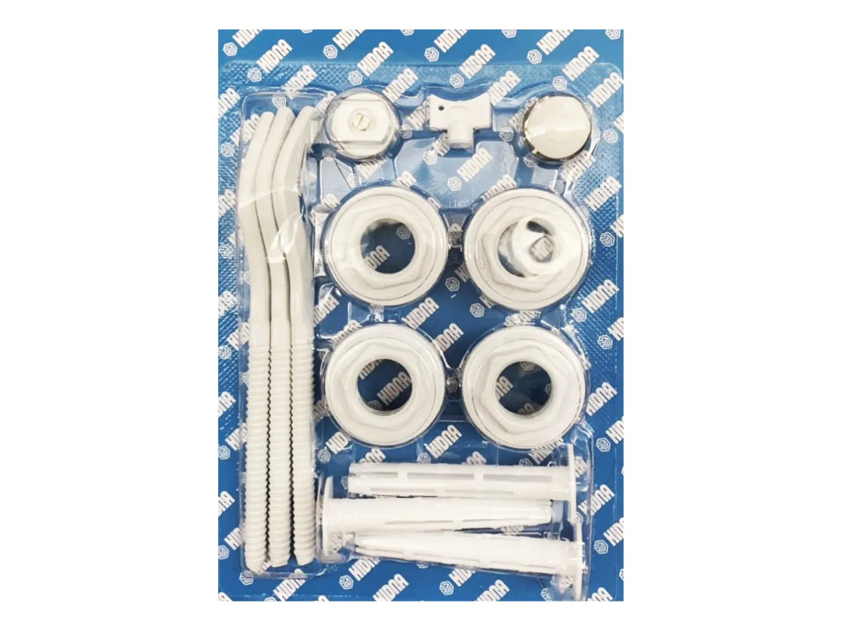 Kit 13 in 1 montaj radiator HIDRA 1"x1/2"