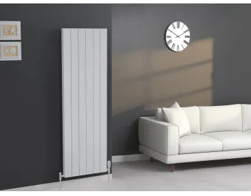 Calorifer decorativ  LOJIMAX colecția KALSEDON DOUBLE 2000x565 mm, Alb