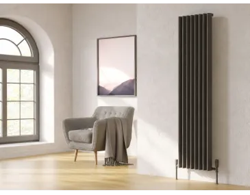 Calorifer decorativ LOJIMAX colecția ALBITE 1400x490 mm, Antracit