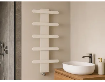 Uscător de prosoape de design LOJIMAX colecția BALLOSS STYLE 1140x500 mm, Lemon