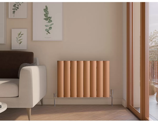 Calorifer decorativ LOJIMAX, colectie OTIS 200 mm. 308 mm. negru mat