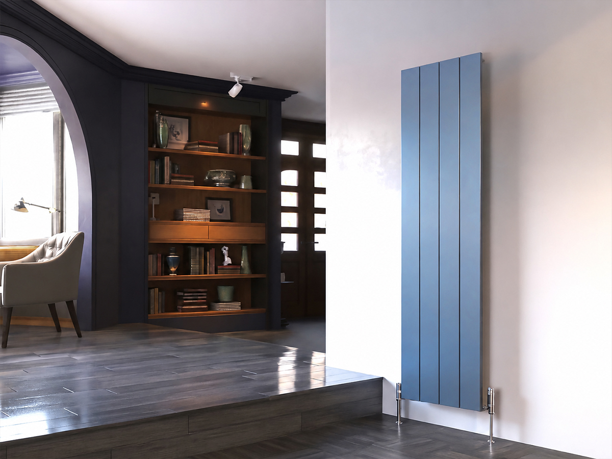 Calorifer decorativ LOJIMAX colecția KALSEDON 1600x375 mm, BLUE SATIN