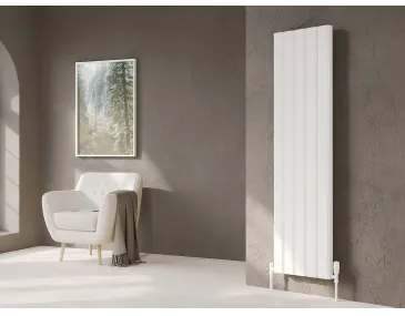 Calorifer decorativ LOJIMAX colecția DIAMOND DOUBLE 1600x396 mm, Alb