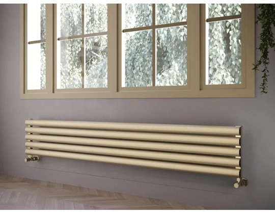 ALUMINUM HORIZONTAL RADIATOR CITRINE HRZ inaltimea 800 mm. latimea 270 mm. negru mat