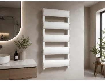 Uscător de prosoape de design LOJIMAX colecția WALDO 600x1000 mm, Alb