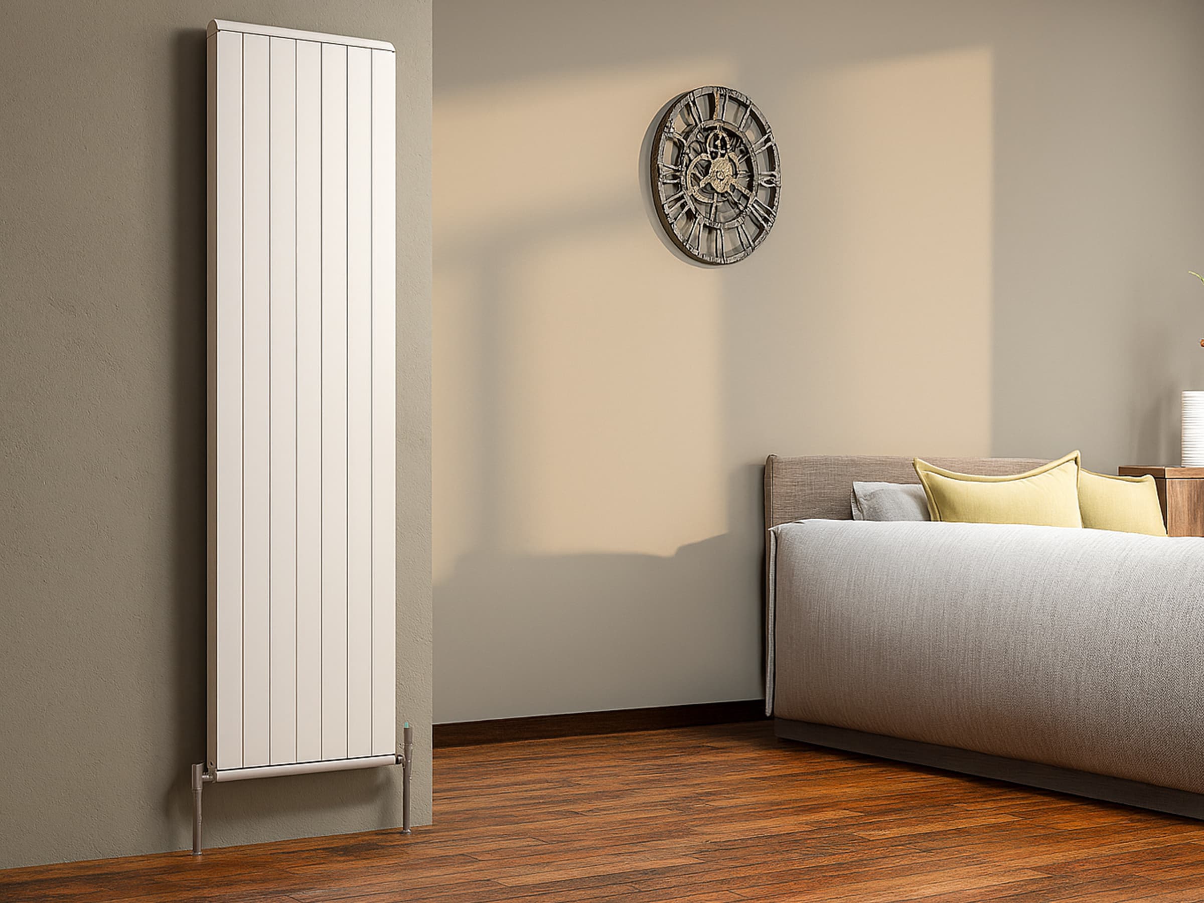 Calorifer decorativ LOJIMAX colecția LOVA LINE 1800x481 mm, Alb