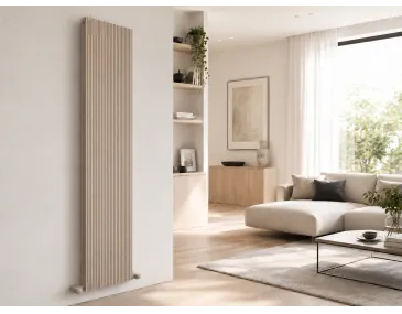 Calorifer decorativ CARISA, colecția MONZA DOUBLE, 1800x280 mm, KIWI