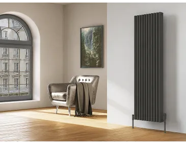 Calorifer decorativ LOJIMAX colecția RETRO PLUS 1600x316 mm, Antracit