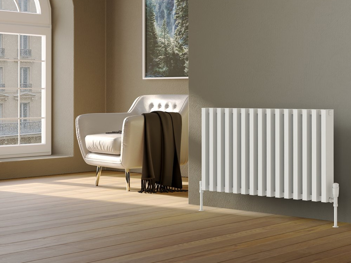 Calorifer decorativ LOJIMAX colecția AMETIST 500x1001 mm, Alb