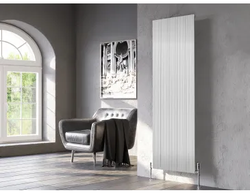 Calorifer decorativ LOJIMAX colecția BAMBOO 1800x479 mm, Inox Matt Anodising