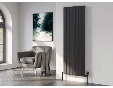 Calorifer decorativ LOJIMAX colecția ROYAL 1400x366 mm, Negru
