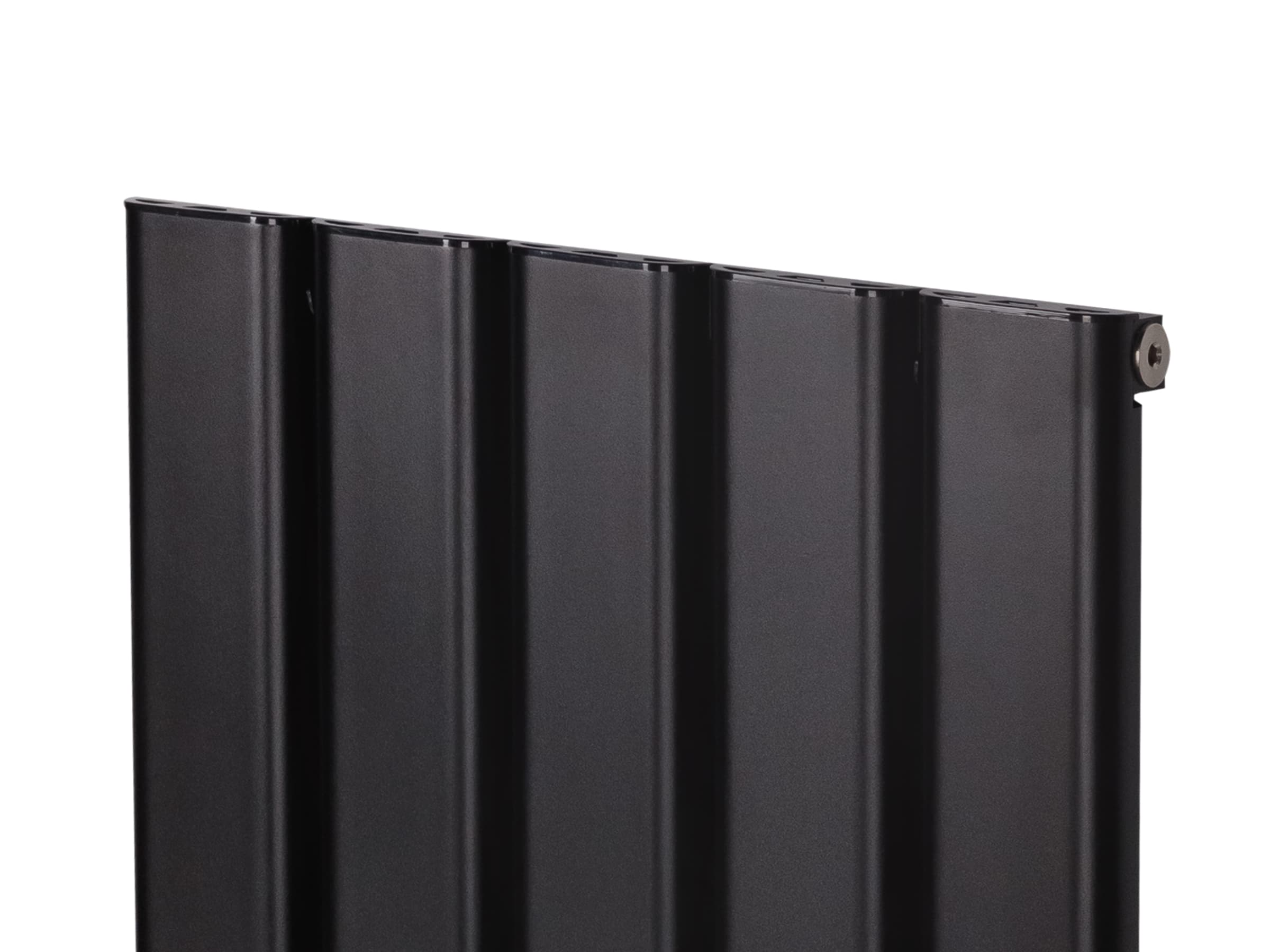 Calorifer decorativ LOJIMAX, colectie DIAMOND 400 mm. 596 mm. negru mat