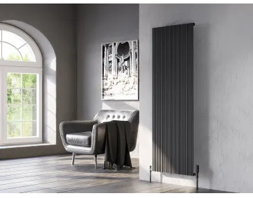Calorifer decorativ LOJIMAX colecția BAMBOO 1800x359 mm, Antracit