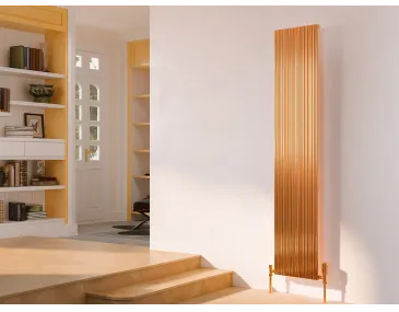 Calorifer decorativ LOJIMAX colecția BAMBOO 1800x359 mm, Copper Matt Anodising