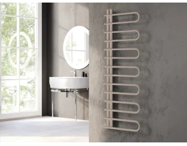 Uscător de prosoape de design LOJIMAX colecția CORTE 1000x500 mm, Kiwi