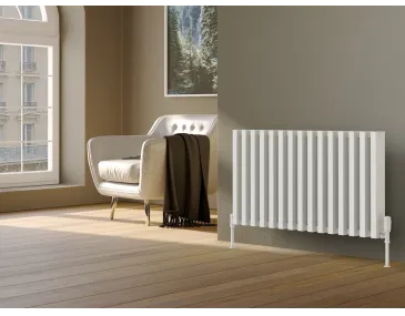 Calorifer decorativ LOJIMAX colecția AMETIST 500x1001 mm, Alb