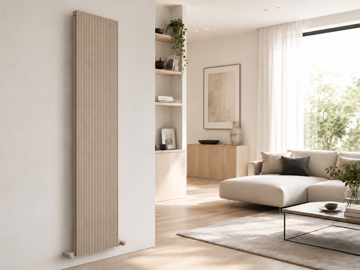 Calorifer decorativ CARISA, colecția MONZA DOUBLE, 1800x470 mm, KIWI