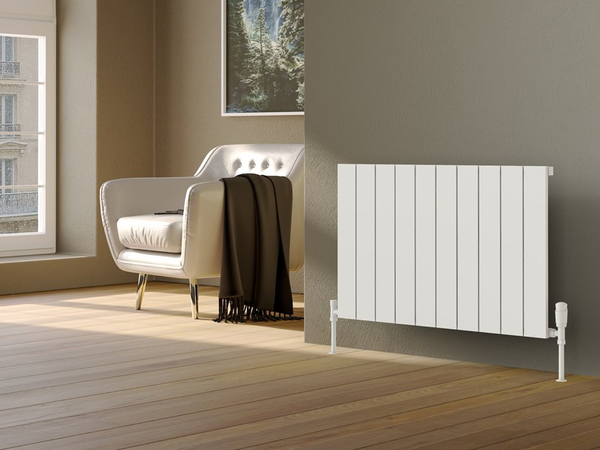 Calorifer decorativ LOJIMAX colecția KALSEDON 500x1040 mm, Alb