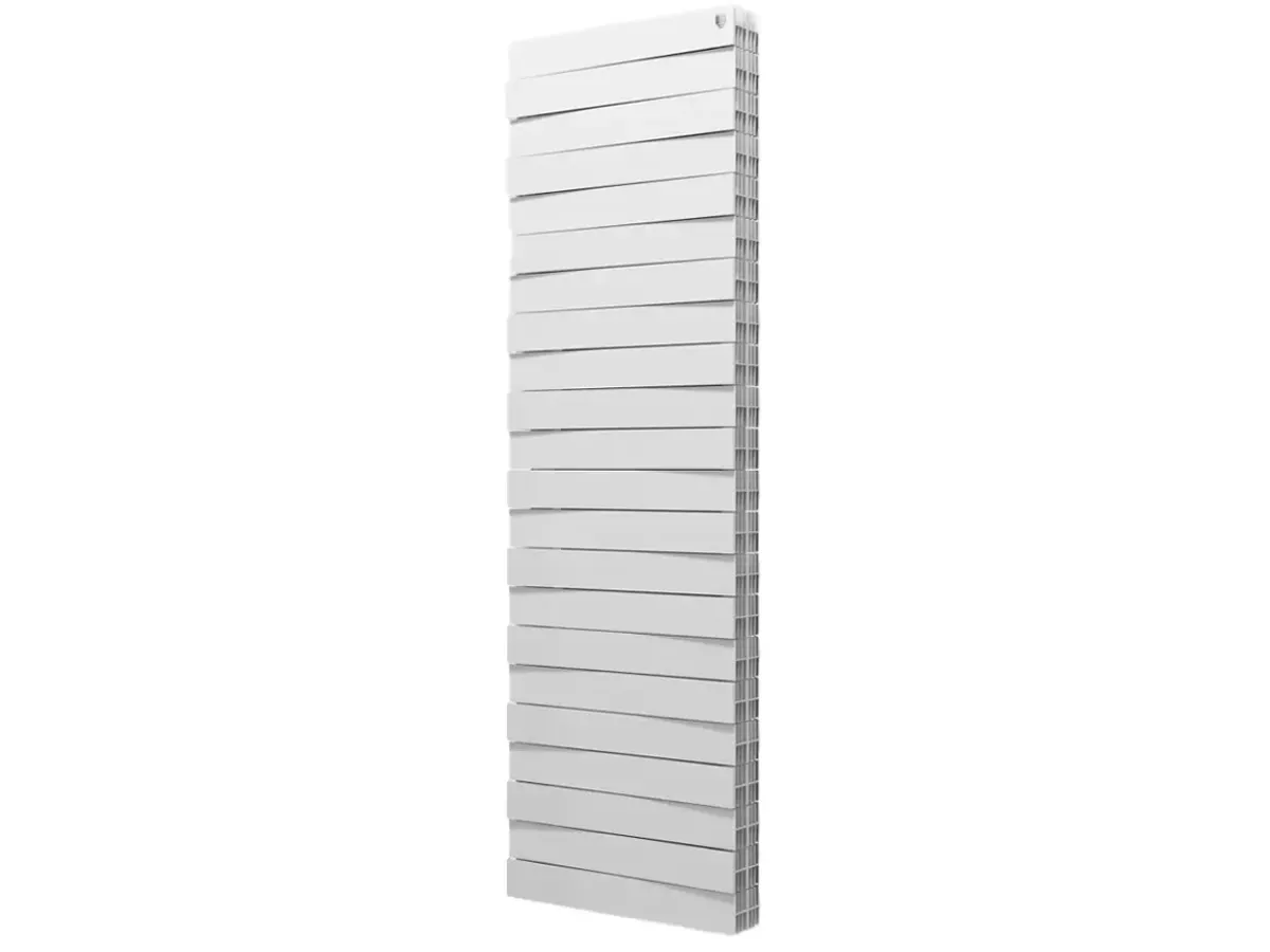 Calorifer bimetal Royal Thermo PianoForte Tower Bianco Traffico 18 sec.