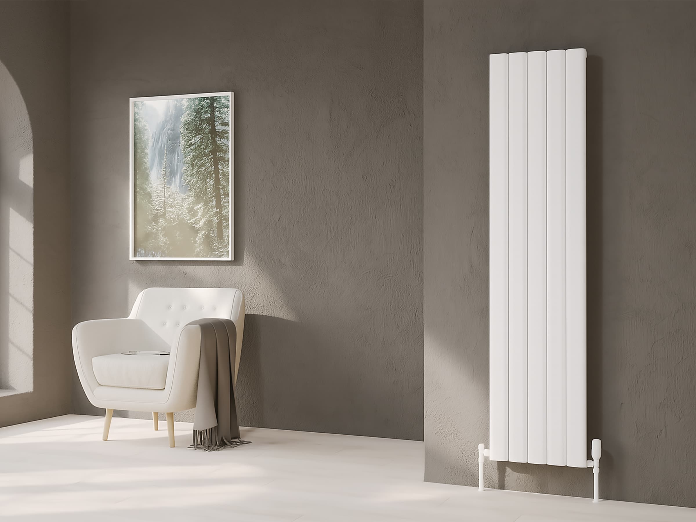 Calorifer decorativ LOJIMAX, colectie DIAMOND 200 mm. 296 mm.