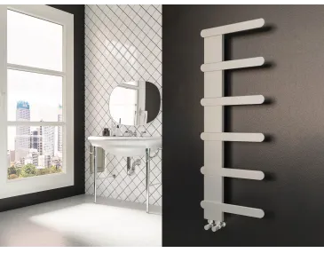 Uscător de prosoape de design LOJIMAX colecția NUMMO STYLE 1140x450 mm, Lemon
