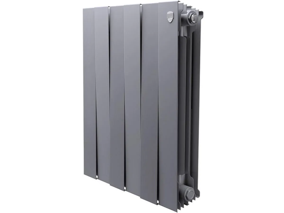 Calorifer bimetal Royal Thermo PianoForte 500 Silver Satin