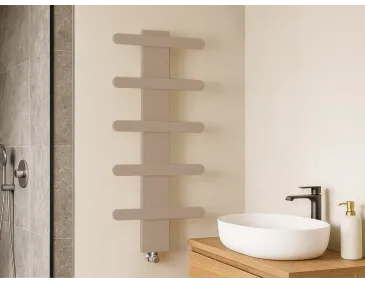 Uscător de prosoape de design LOJIMAX colecția BALLOSS STYLE 940x500 mm, Kiwi