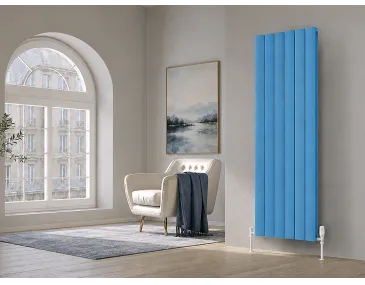 Calorifer decorativ LOJIMAX colecția OTIS DOUBLE 1800x308 mm, RAL 5012