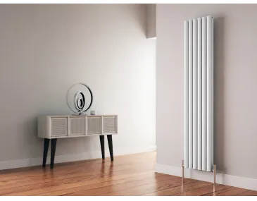 Radiator de design CARISA, colecția TALLIS DOUBLE, 1800x470 mm, ALB
