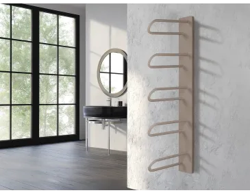Uscător de prosoape de design LOJIMAX colecția PRUSIAS 1000x400 mm, Kiwi