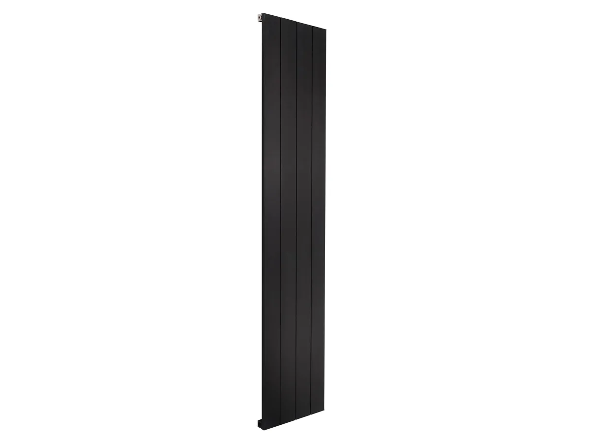 Дизайнерский радиатор LOJIMAX коллекция KALSEDON 1600x375 мм, BLACK SATIN