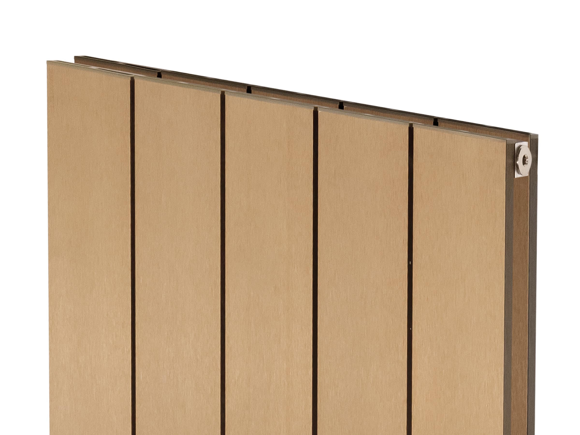 Calorifer decorativ LOJIMAX, colectia  KALSEDON DOUBLE высота 300 mm. ширина 280 mm. COPPER SATINE