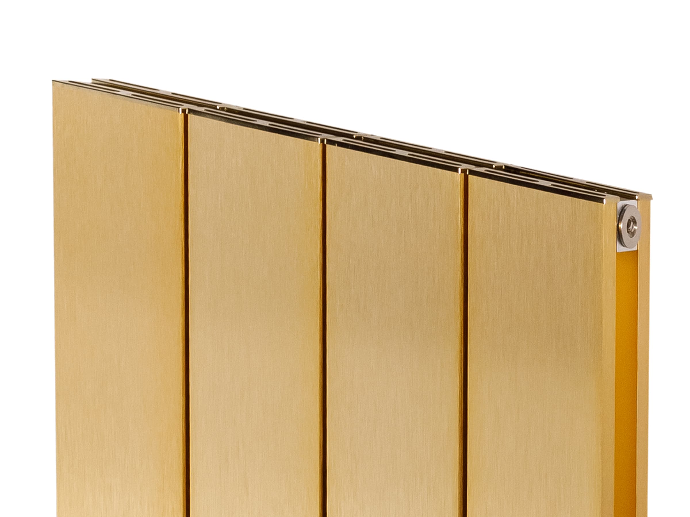 Calorifer decorativ LOJIMAX, colectia  KALSEDON DOUBLE высота 2000 mm. ширина 1040 mm. GOLD SATINE