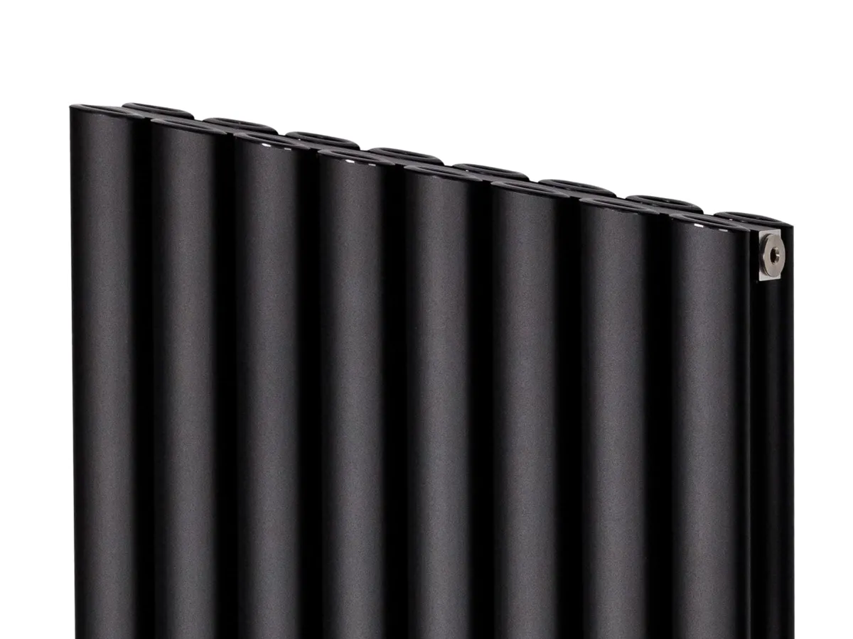 Calorifer decorativ LOJIMAX colecția BELLA DOUBLE 500x1171 mm, Negru