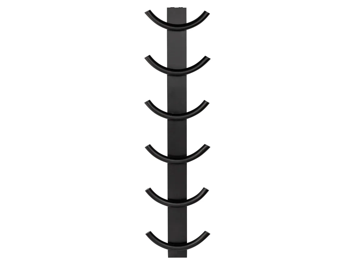 Uscător de prosoape de design LOJIMAX colecția OXY 1540x400 mm, Negru