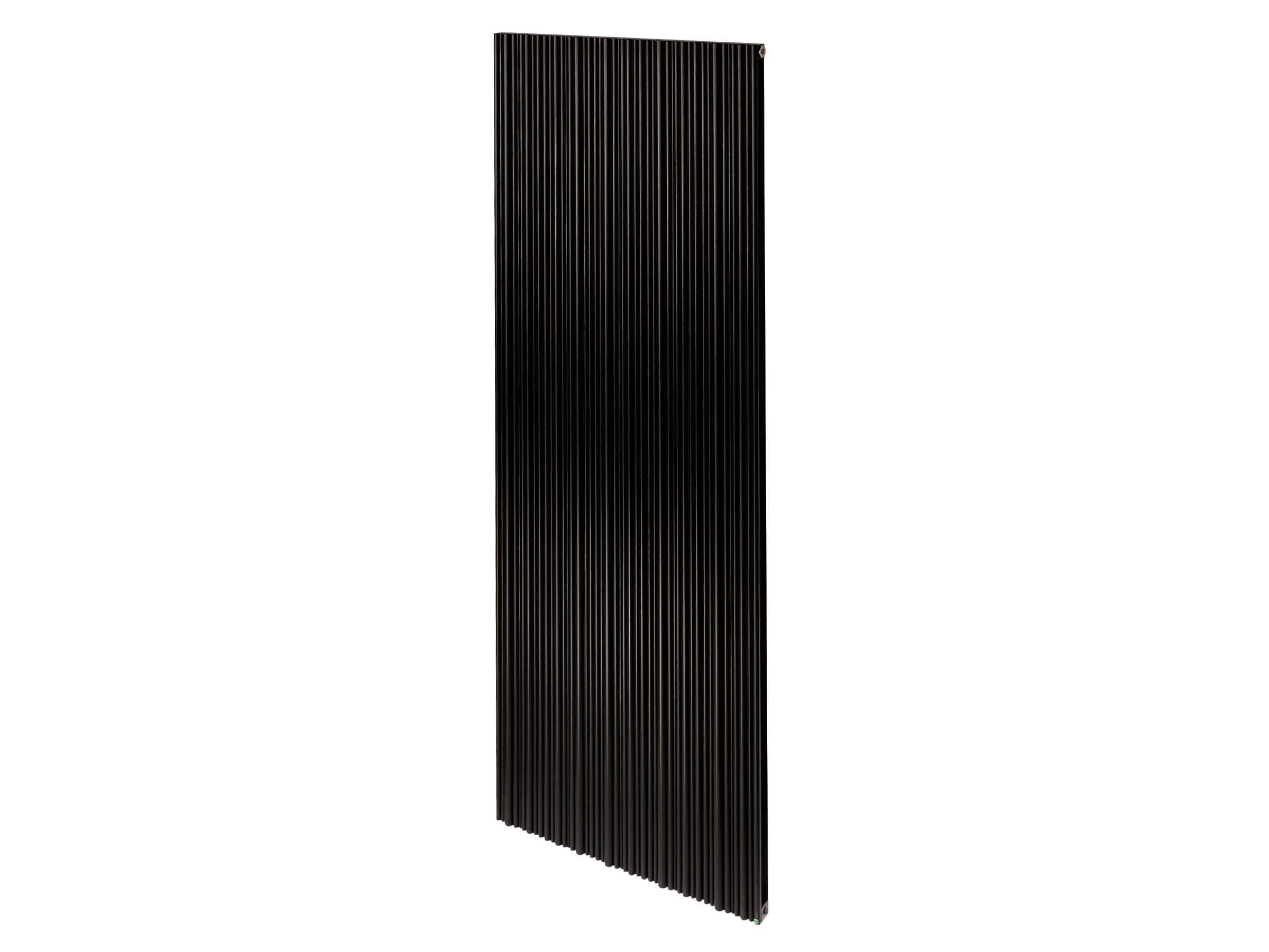 Calorifer decorativ LOJIMAX, colectia BAMBOO DOUBLE inaltimea 300 mm. latimea 239 mm. negru mat