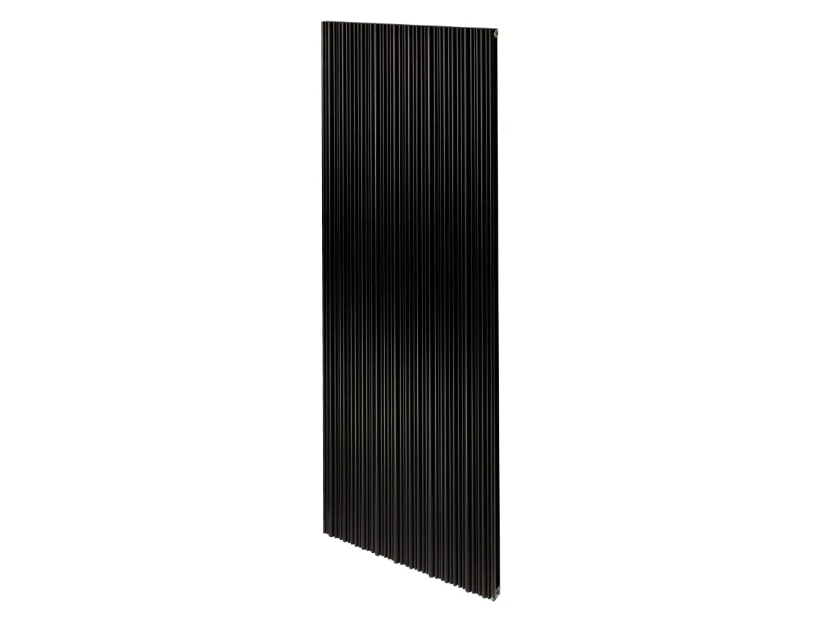 Calorifer decorativ LOJIMAX colecția BAMBOO DOUBLE 1400x479 mm, Negru