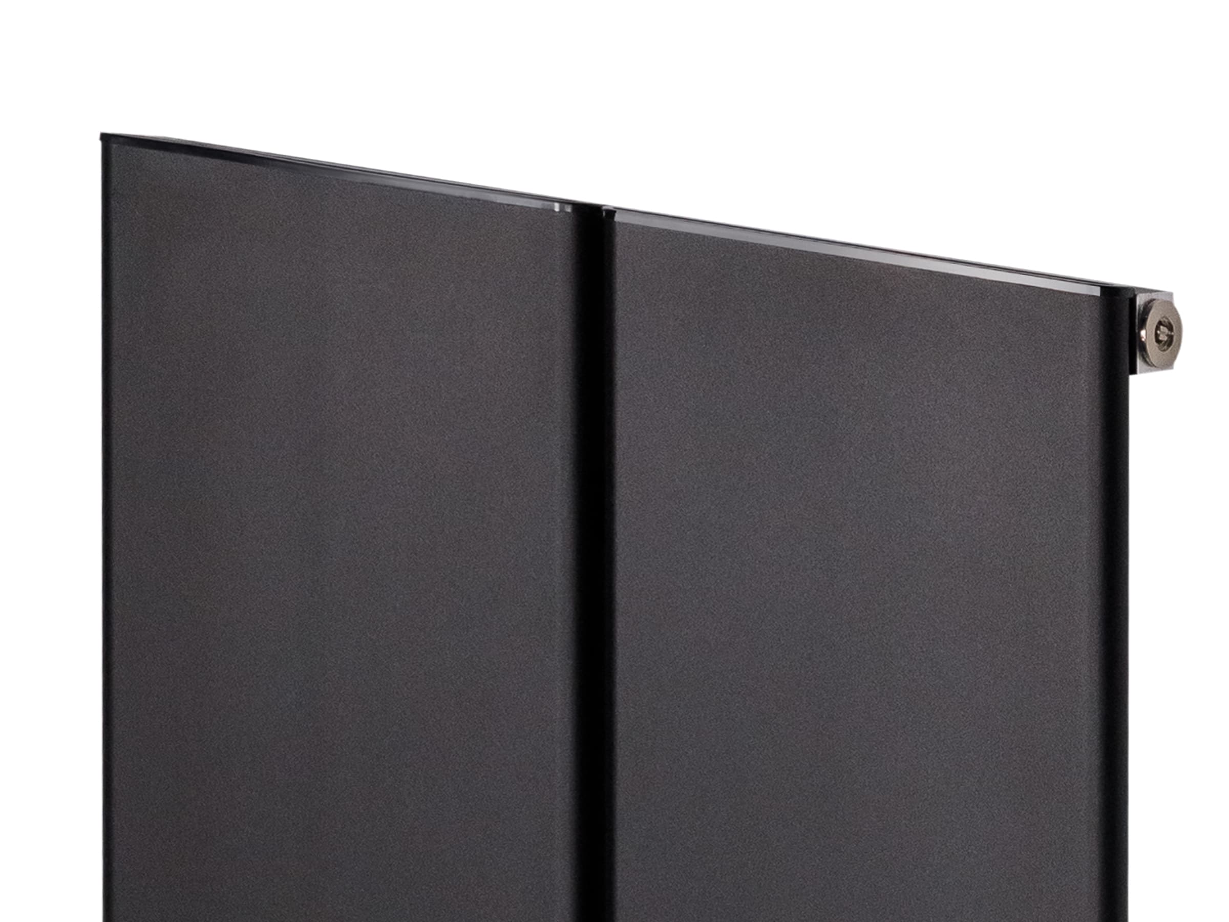 Calorifer decorativ LOJIMAX, colectia  NISH inaltimea 500 mm. latimea 2444 mm. negru mat