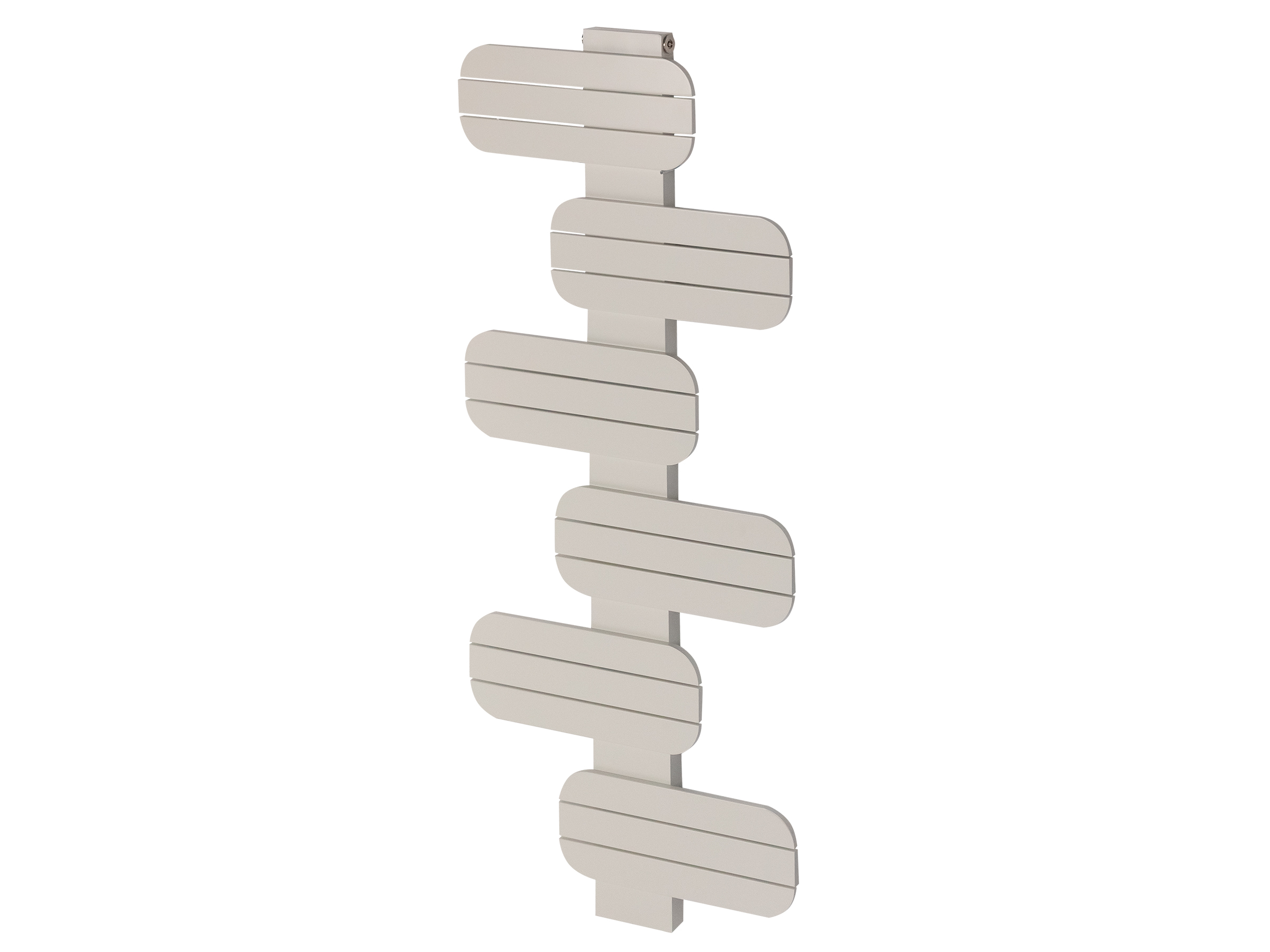 Uscător de prosoape decorativ LOJIMAX, colectia BAMITO inaltimea 864 mm. latimea 500 mm. RAL luciu Lemon