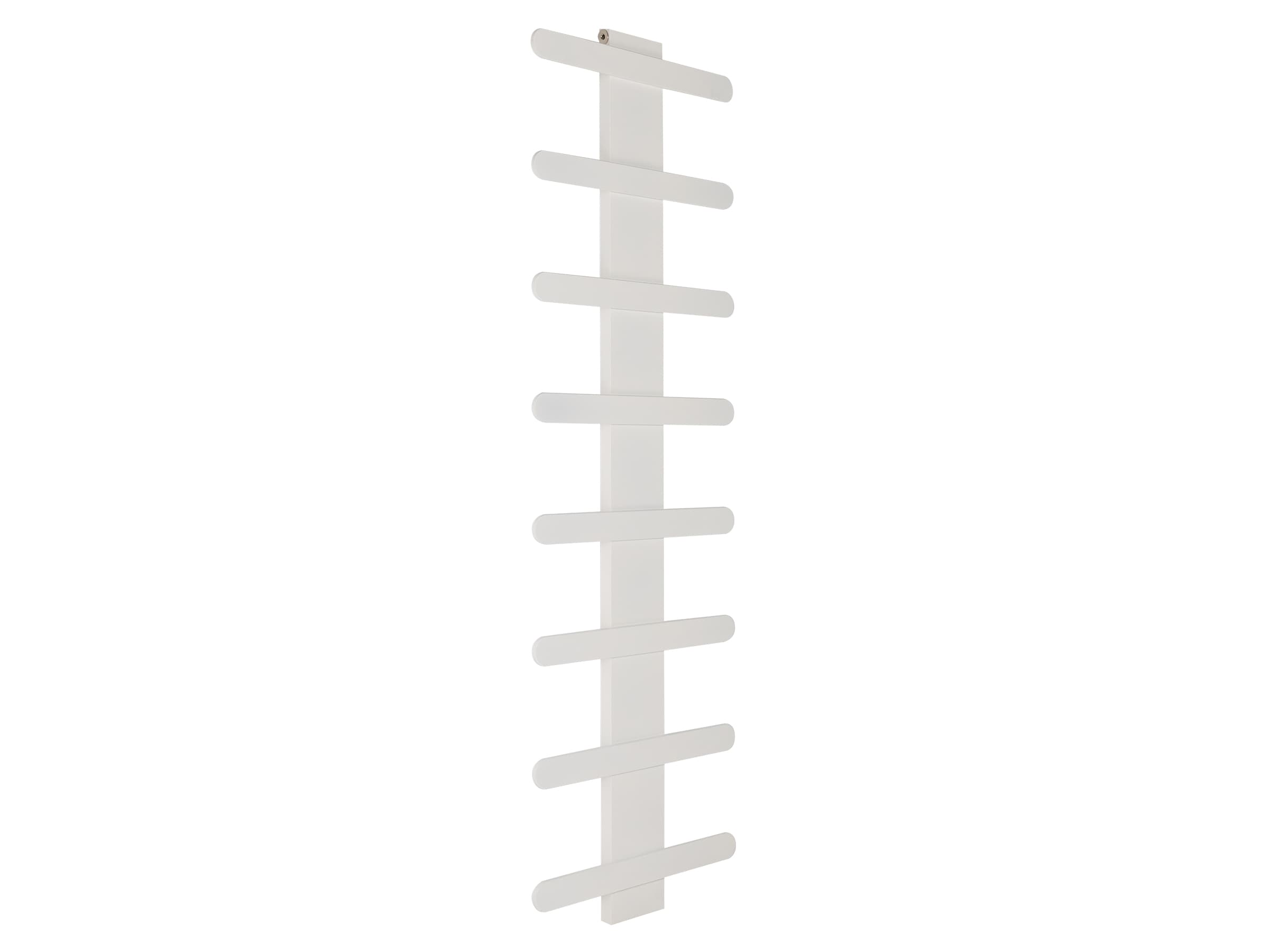 Uscător de prosoape decorativ LOJIMAX, colecția BALLOSS STYLE Lățime 340 mm. Înălțime 400 mm. alb mat