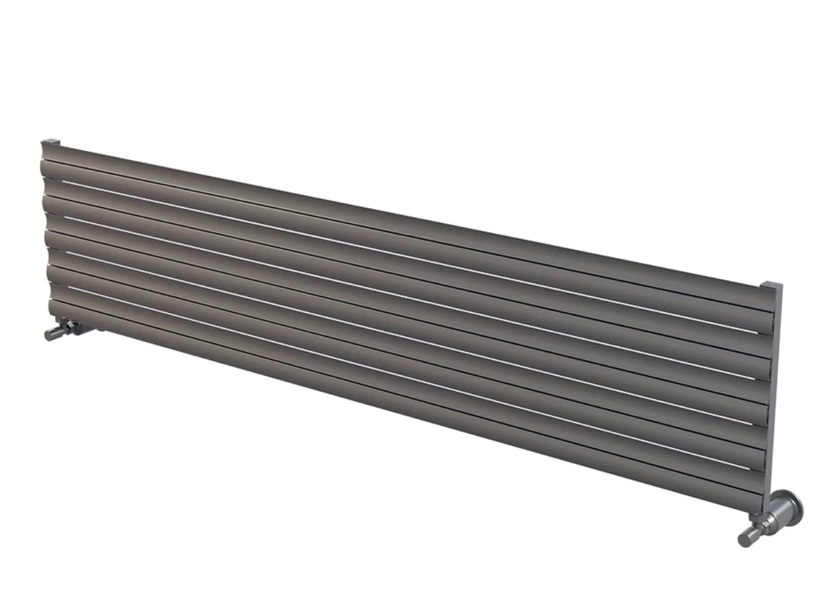 ALUMINUM HORIZONTAL RADIATOR TOSINA HRZ inaltimea 1200 mm. latimea 162 mm. alb mat