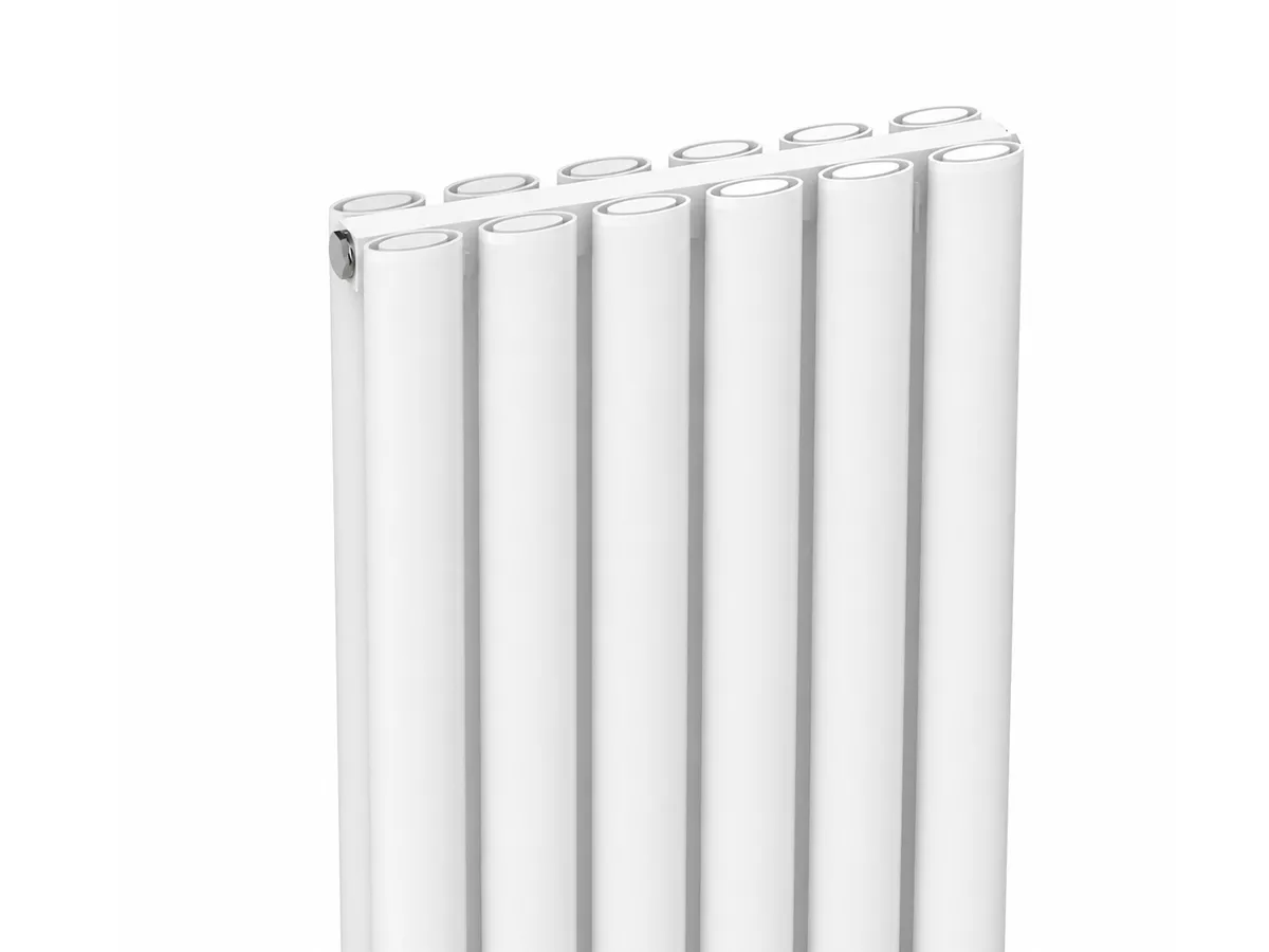 Radiator de design CARISA, colecția TALLIS DOUBLE, 1800x410 mm, ALB