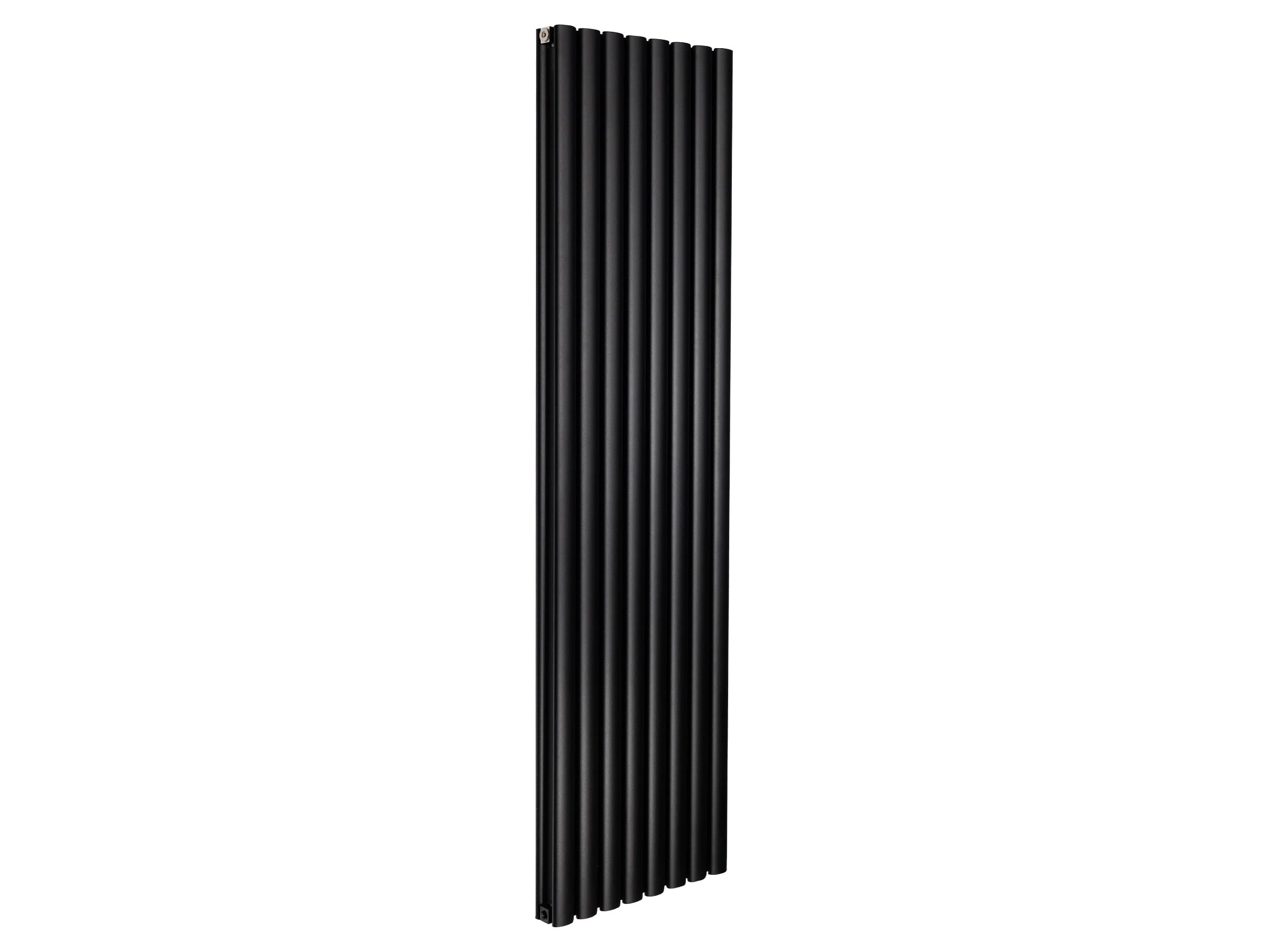 Calorifer decorativ LOJIMAX, colectie BELLA DOUBLE 300 mm. 286 mm. negru mat